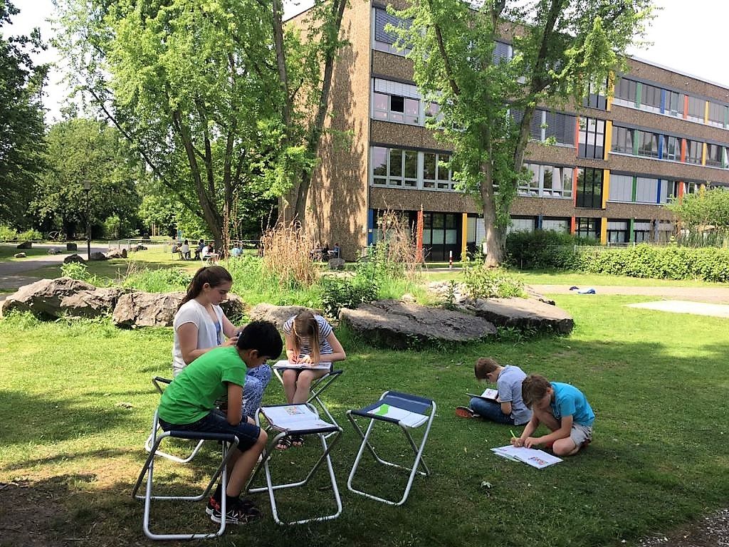 grünes Klassenzimmer