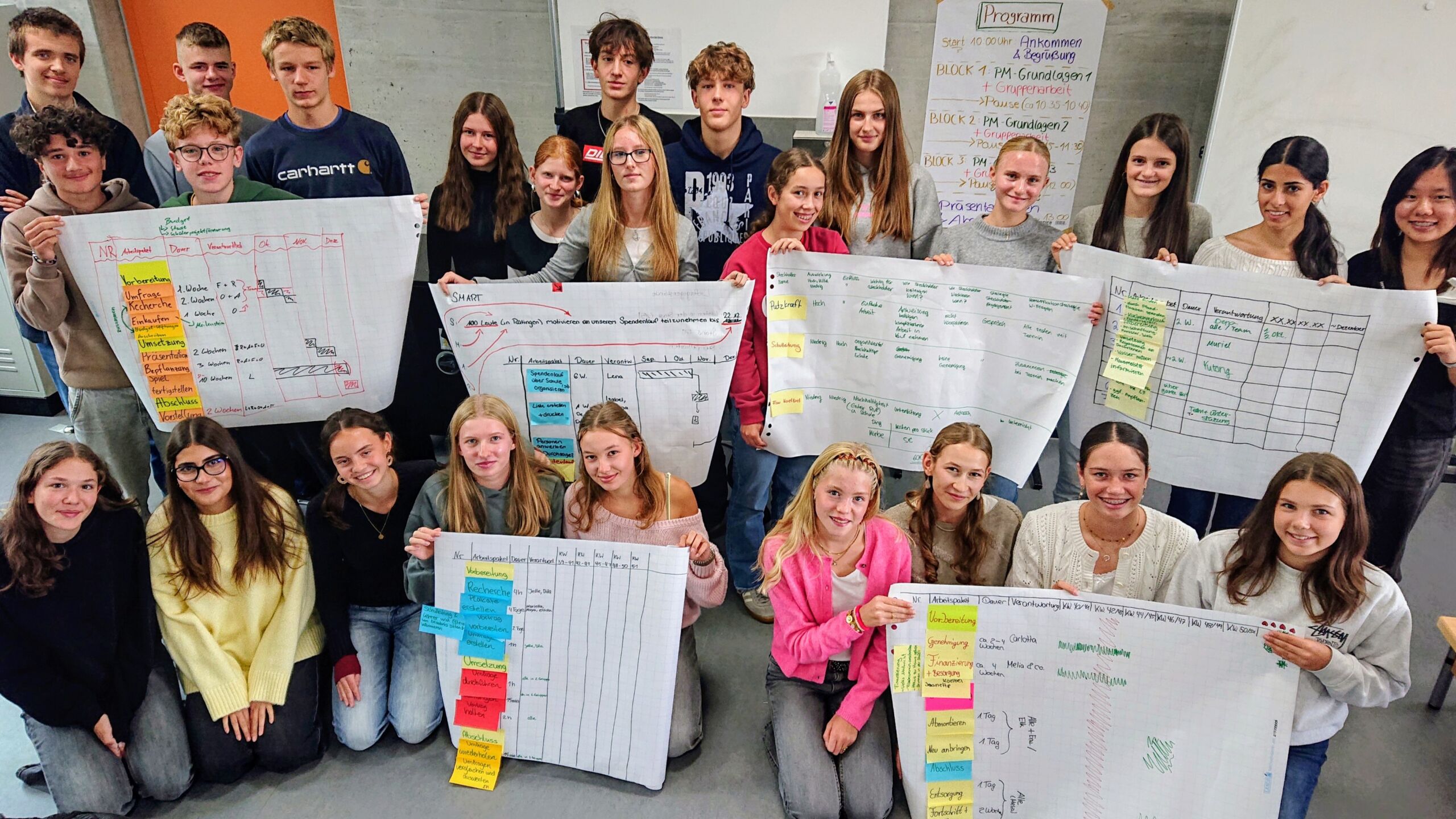 Wir machen statt zu reden