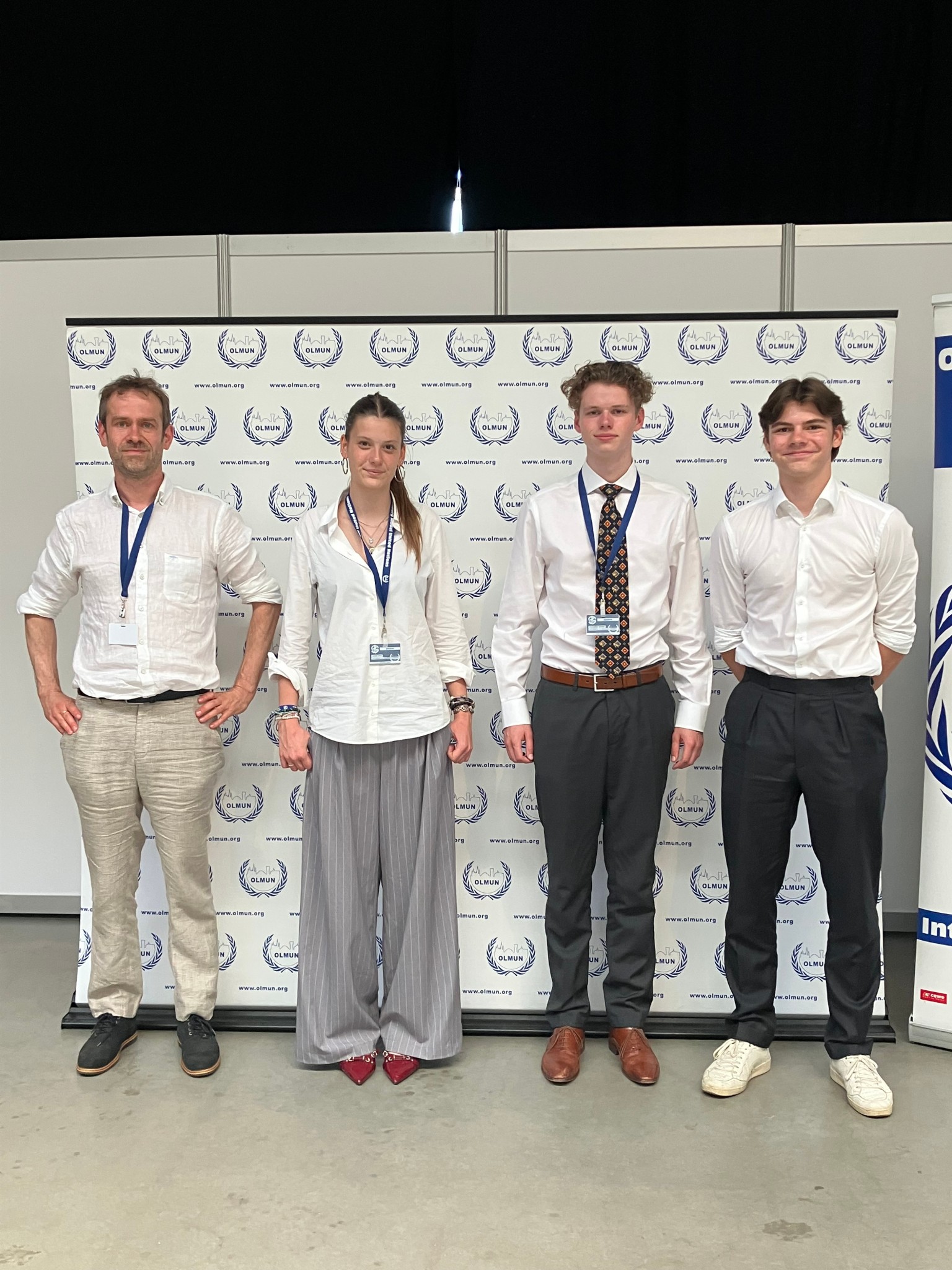 Delegation mit MUN-Director